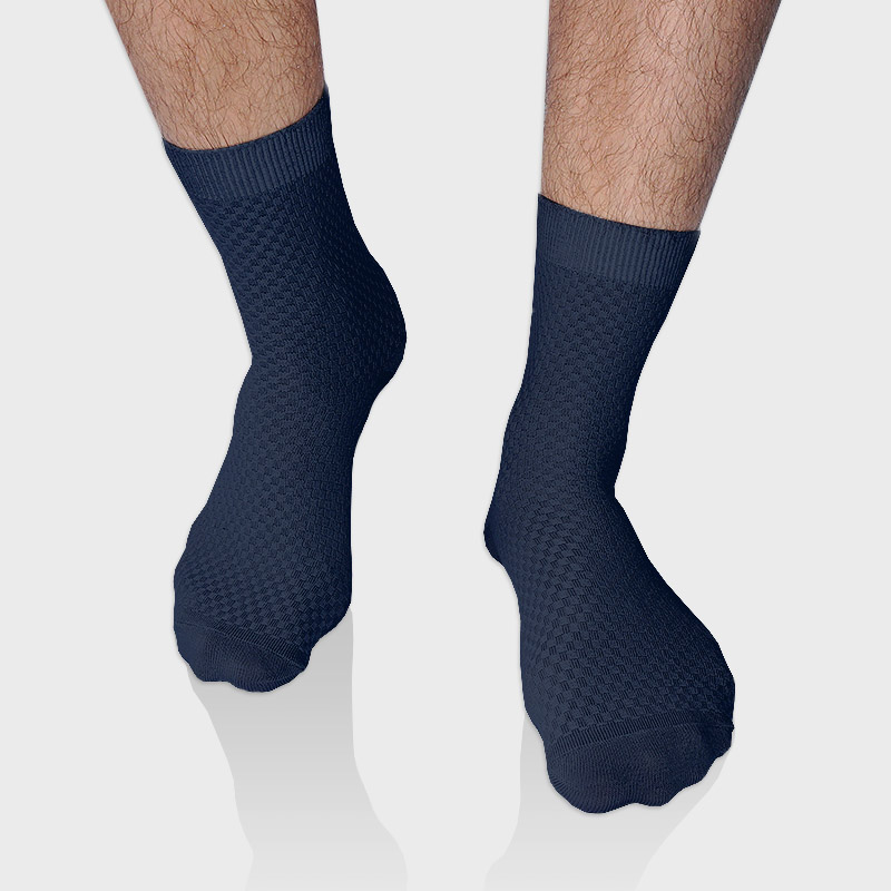 5 Pack - Space Blue Bamboo Socks - Bamboo Collection