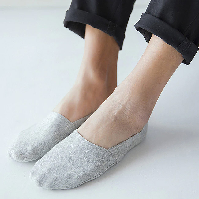 5 Pack - Bamboo Slipper Socks - Bamboo Collection